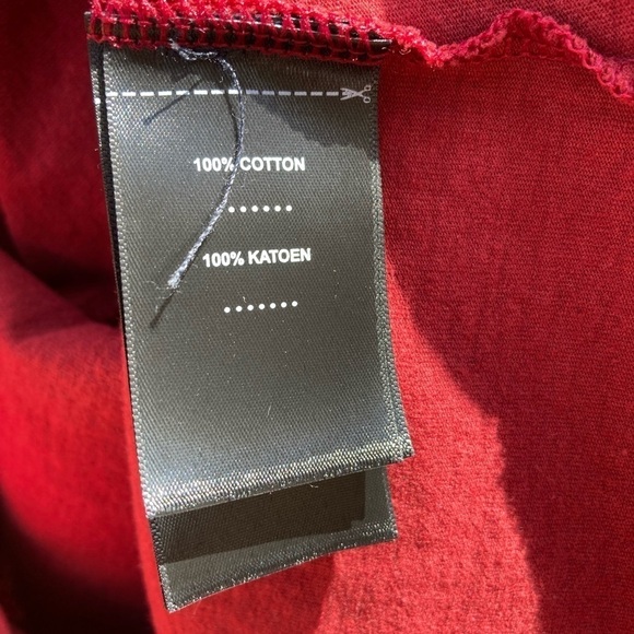 Women's Harley Davidson x Wounded Warrior T-Shirt Red L Crew Motorcycle Biker - Picture 7 of 13